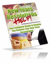 Description: New Years Resolutions Help