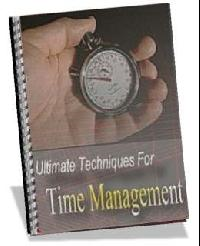 Ultimate Techniques for Time Managment